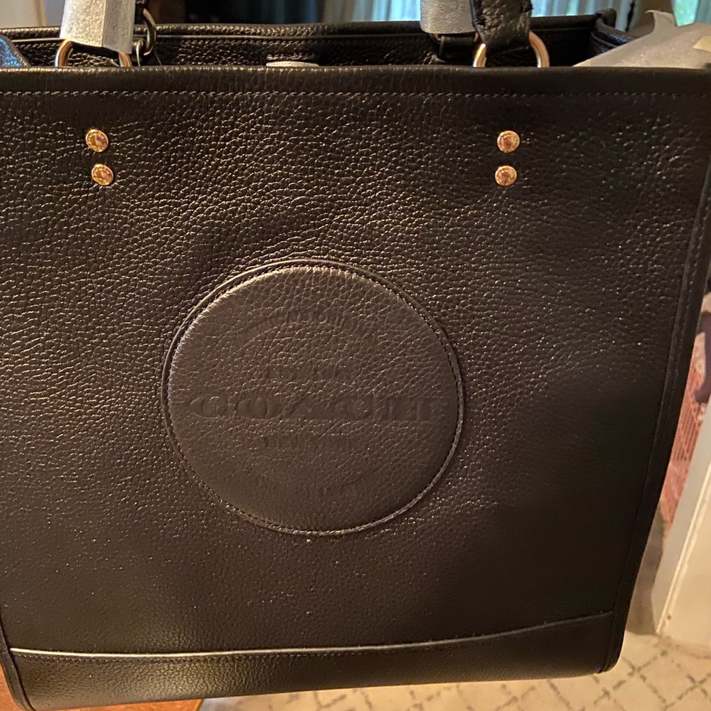 Coach black bag NWT